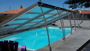 Abri plat Céleste avec béquilles Abri plat Céleste avec béquilles